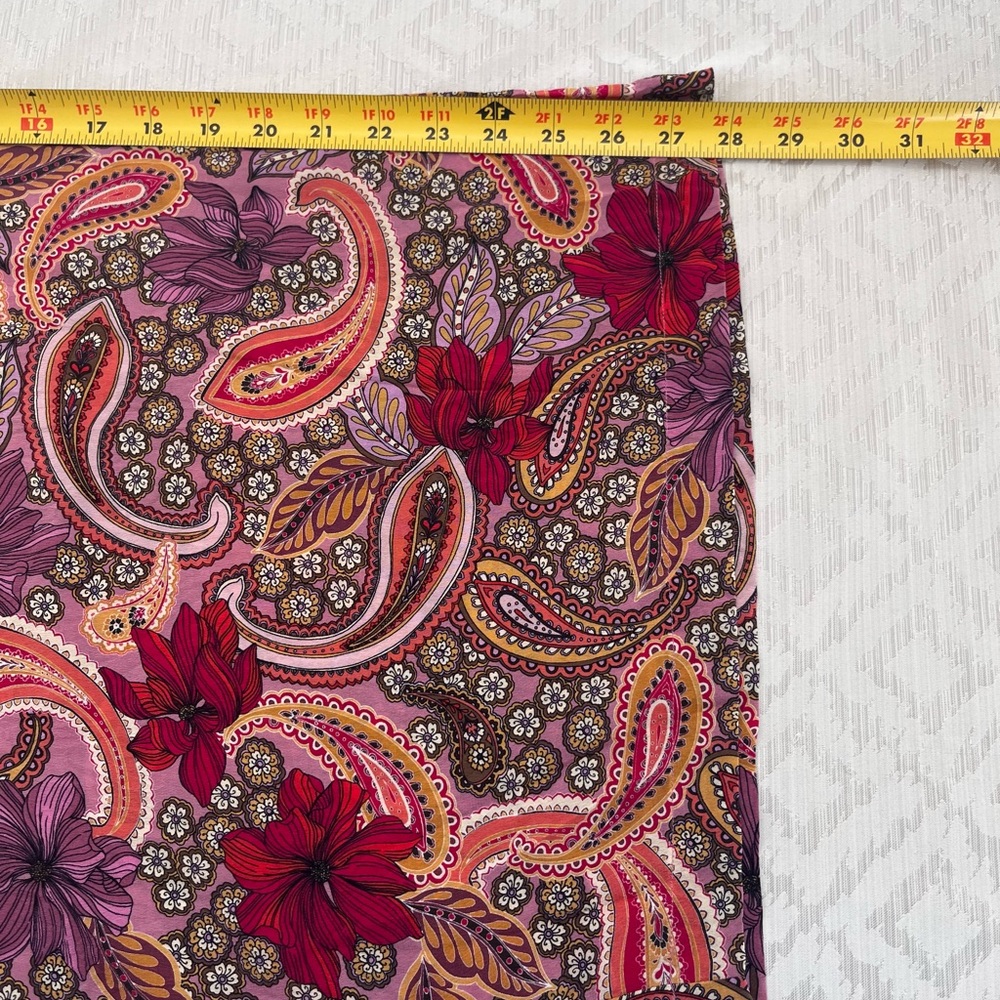 Johnny Was Silk Lioness Easy Pull on Pants Elastic Waist Size XL - Picture 8 of 10
